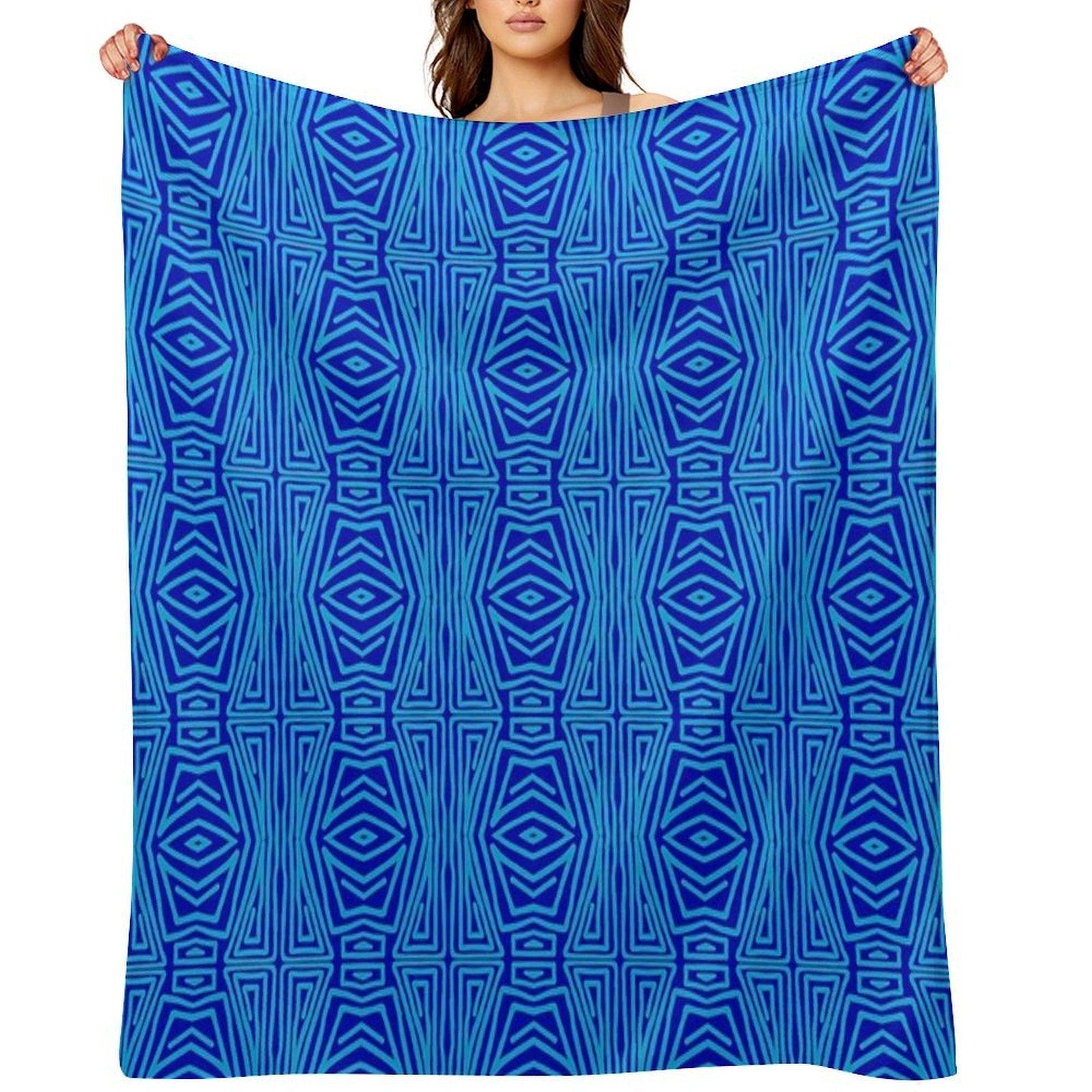 Tradewinds Batik Throw Blanket