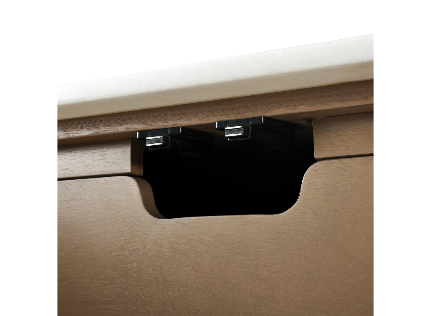 Woodside Credenza - Medium Oak