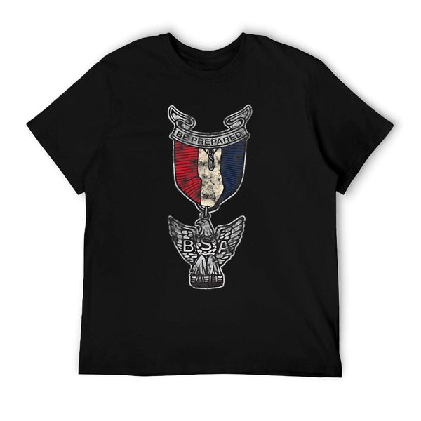 Eagle Scout Vintage Be Prepared Medal T-Shirt