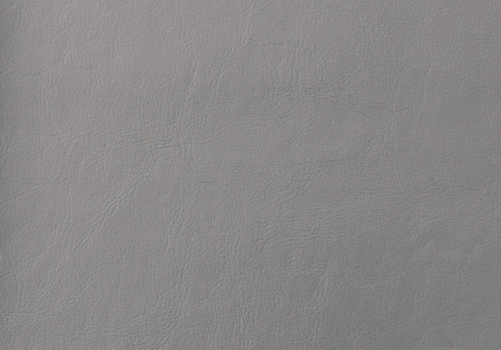 Gray Faux Leather Upholstered Arched Queen Headboard With Nail Head Trim