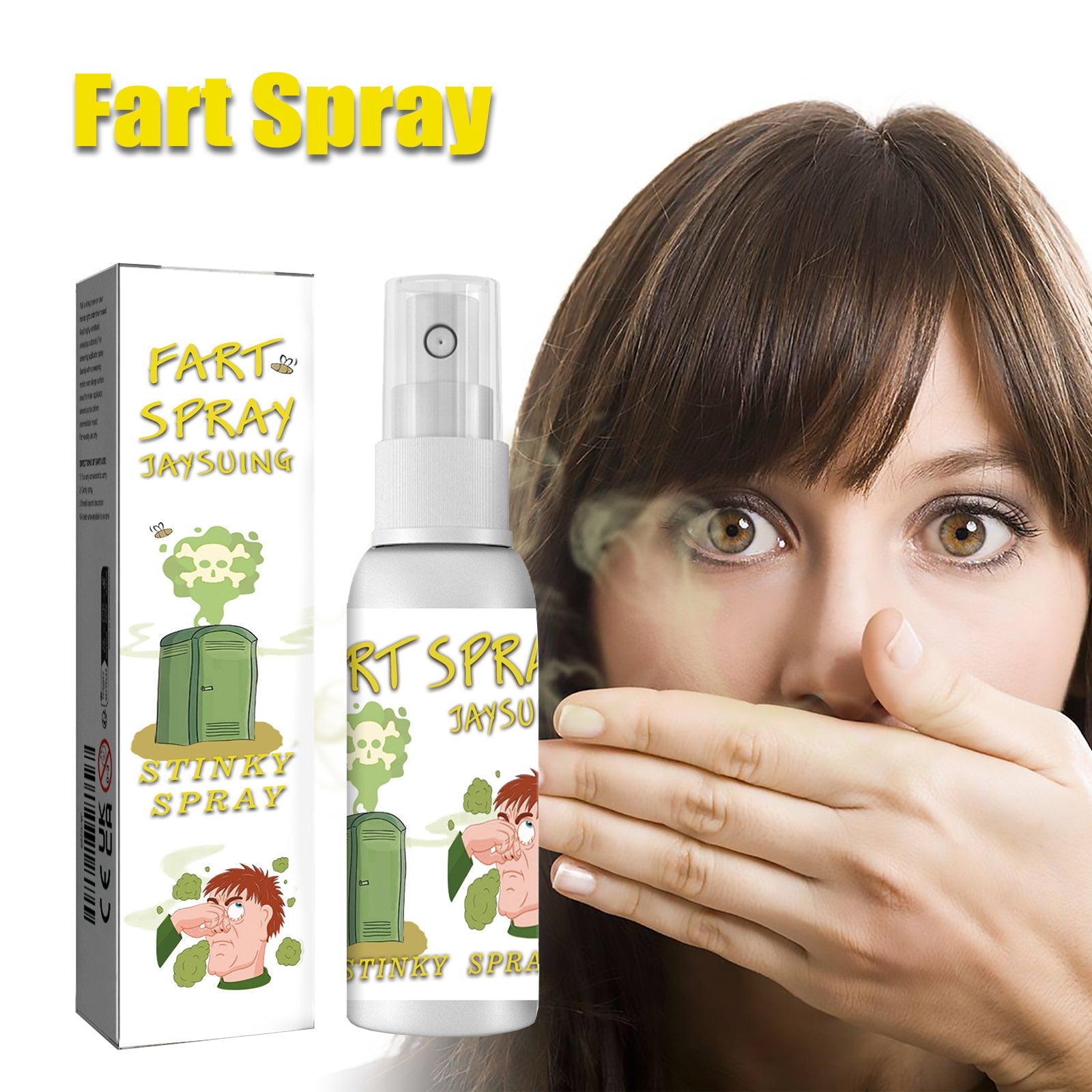 April Fool's Day Smelly Fart Spray, Toy Whole Cup Toy Spoof Smelly Concentrated Liquid