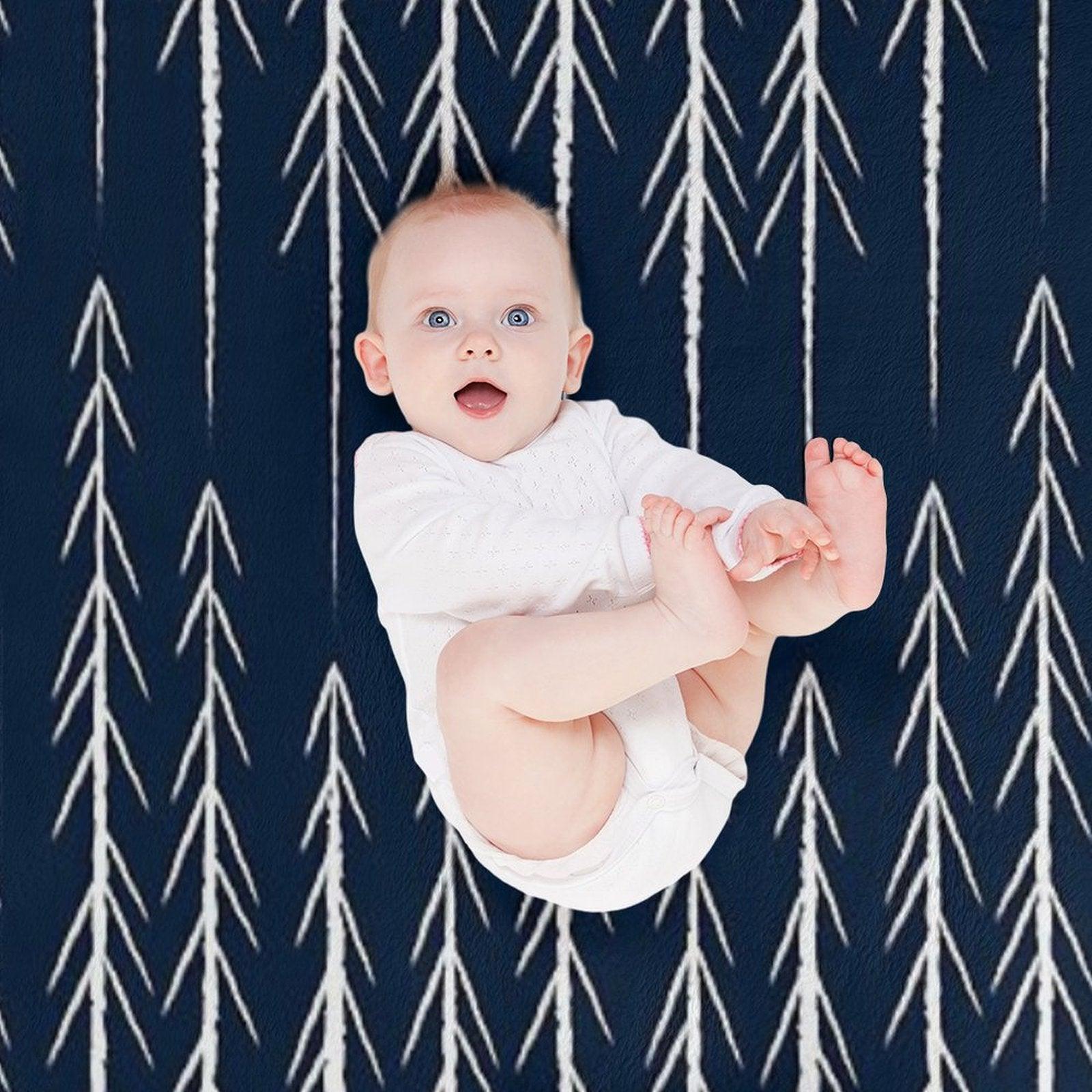 Pine Trees Throw Blanket