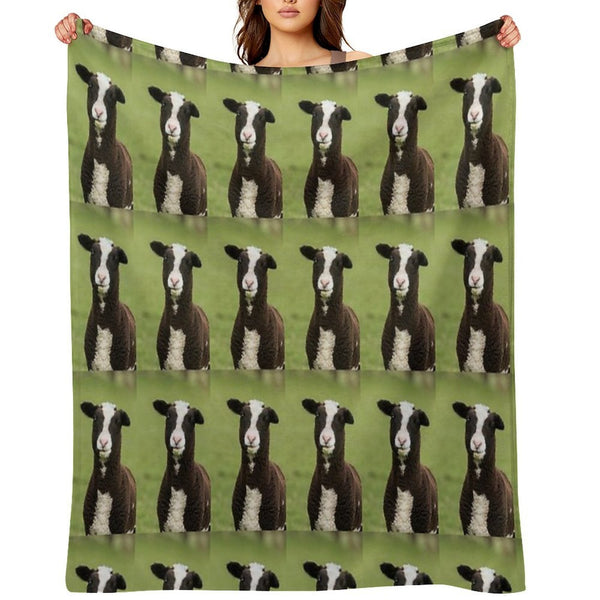 Zwartbles Lamb Anti-pilling Throw Blanket