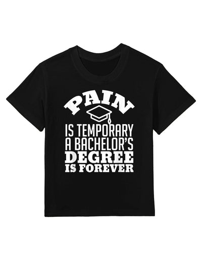 College Graduation Gift T Funny Bachelor Degree Gift Kids T-Shirt
