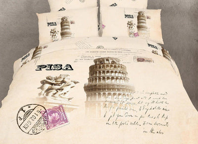 Dolce Mela Duvet Cover Set Novelty Bedding - Pisa