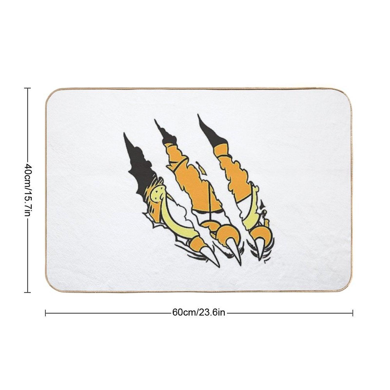 Funny Garfield T-Shirt Bath Mat