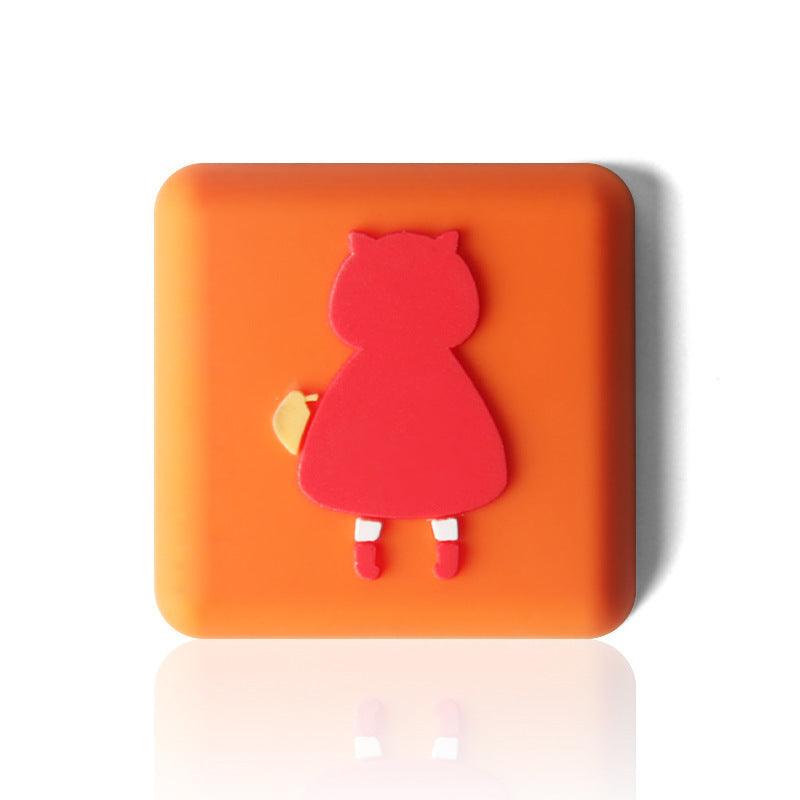 Original Cartoon Silicon Door Bumper Pad Thickened Wall Door Handle Protection Pad Table Corner Door Rear Buffer Mute Shockproof