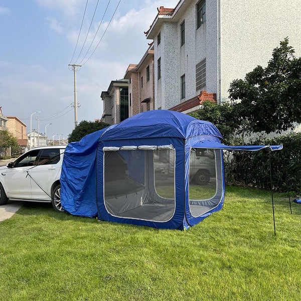 Outdoor Extended SUV Tail Tent Room, Vehicle-mounted Tent, Trunk Tent, Car Rear Trunk Tent