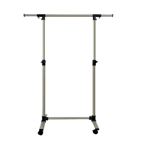 Short hanger, used for hanging heavy-duty rolling hangers with bottom racks and wheels for clothes