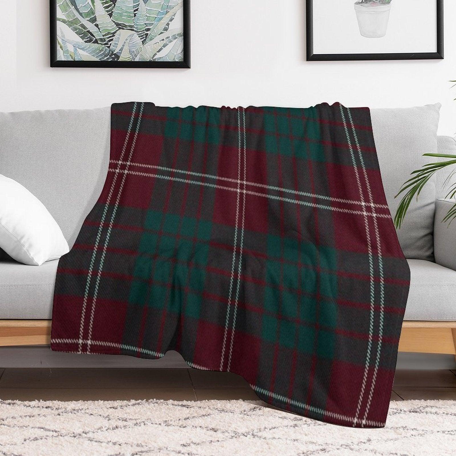 Crawford Scottish Tartan Throw Blanket