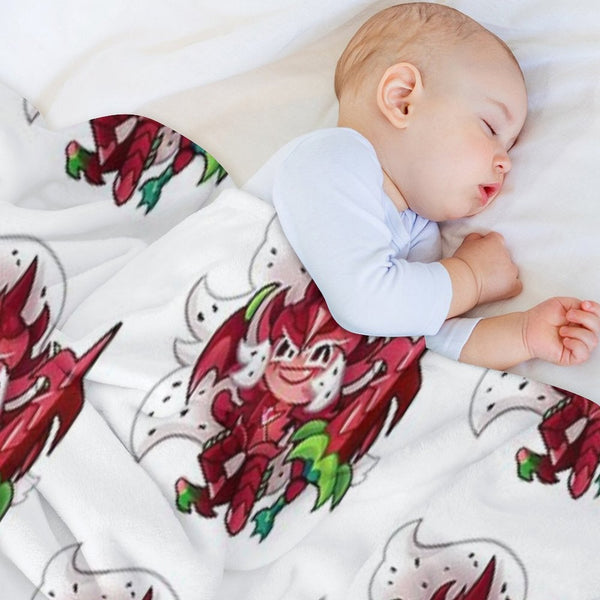 Pitaya Dragon Cookie Wrinkle-free Throw Blanket