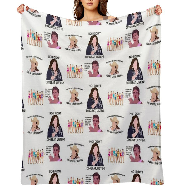 Dance Moms Sticker Pack Lightweight Throw Blanket