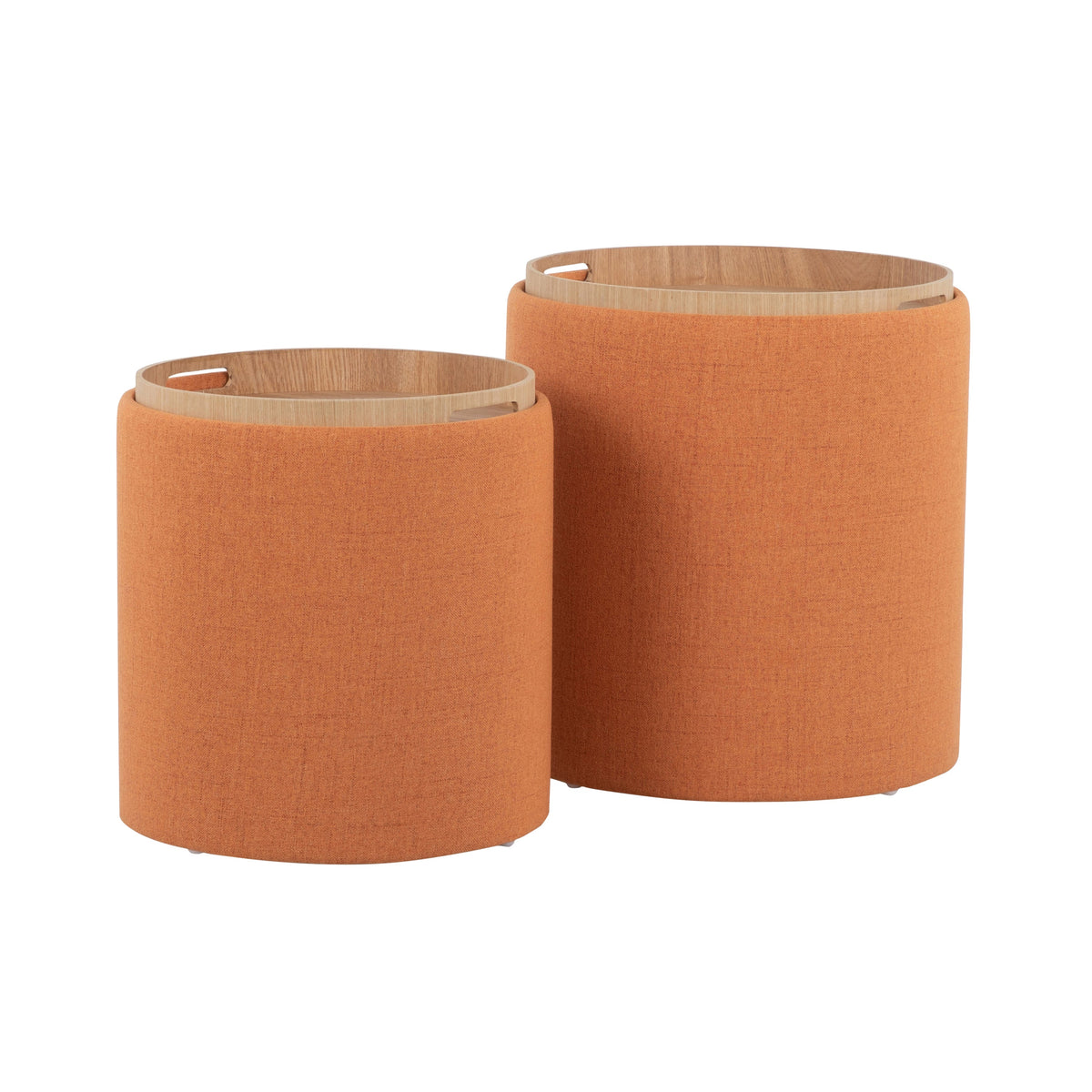 Contemporary Nesting Ottoman Set