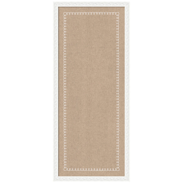 Pinboard White Scalloped Edge