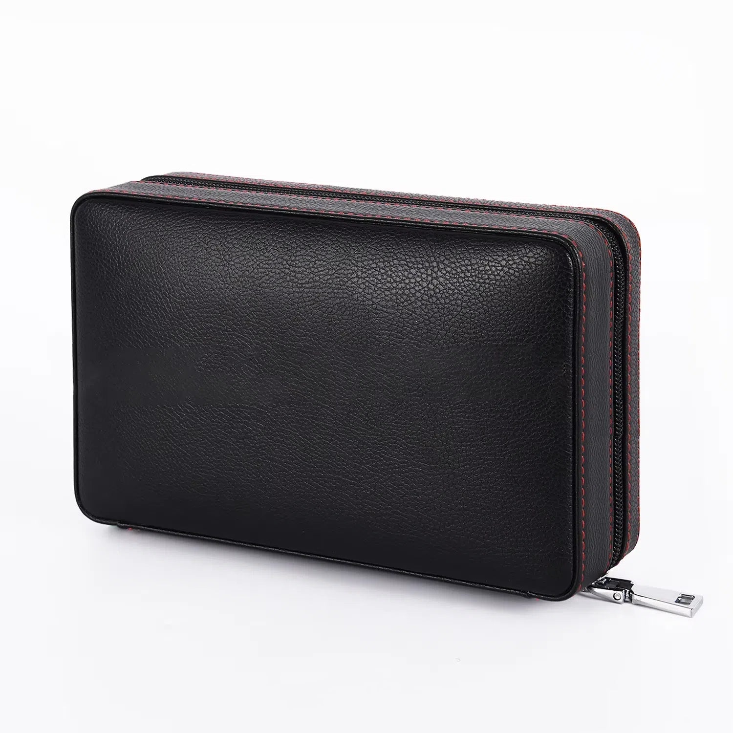 Cigar box portable zipper bag four pack mellow and moisturizing smoking accessories cedar wood gift box travel companion