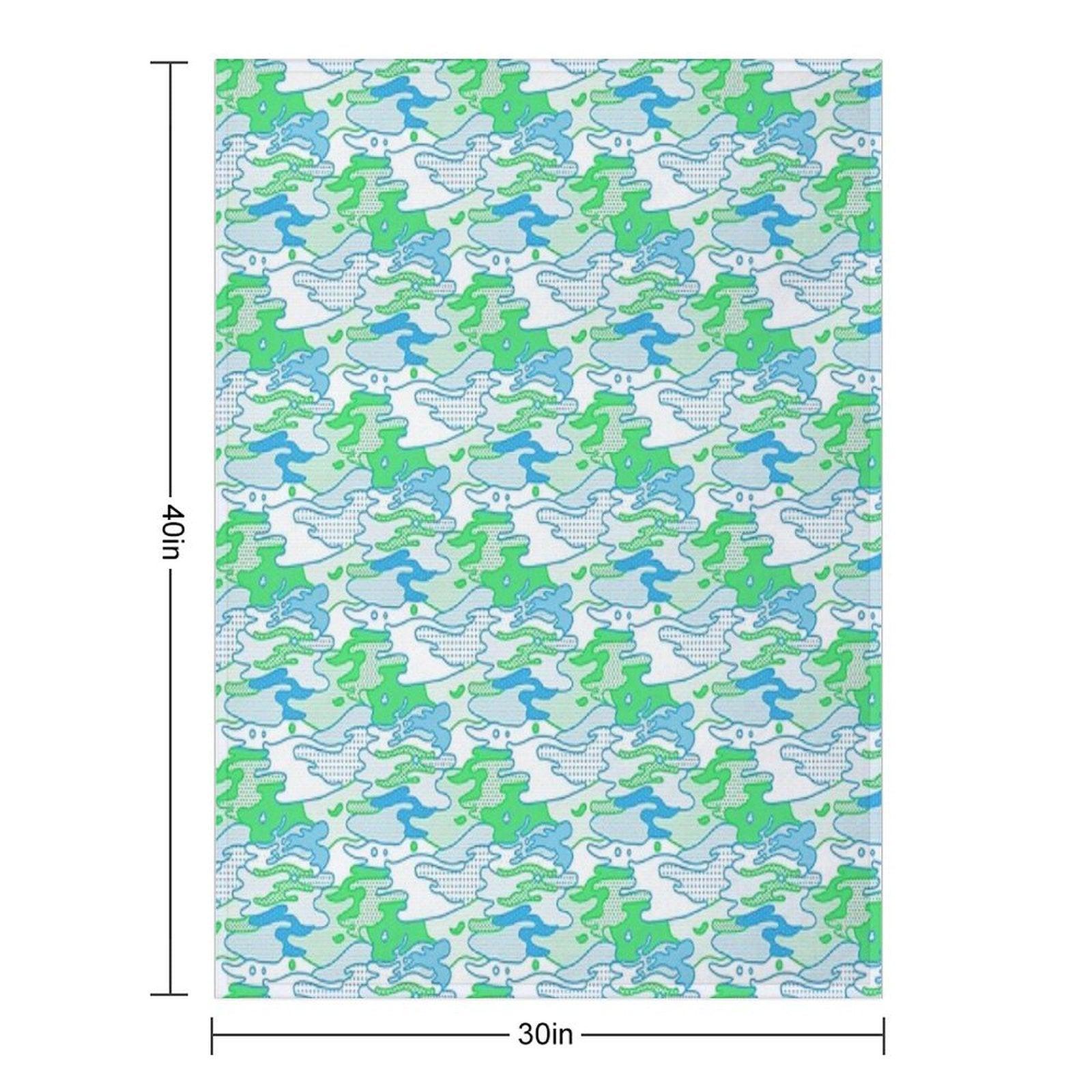 POP ART POOL Throw Blanket