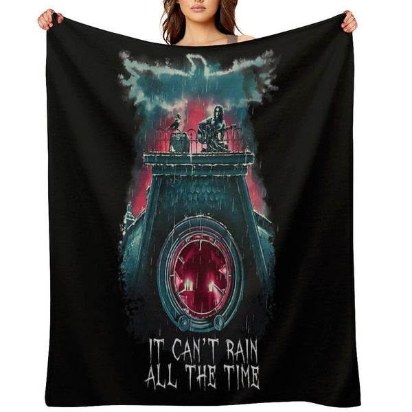Brandon Lee The Crow Throw Blanket