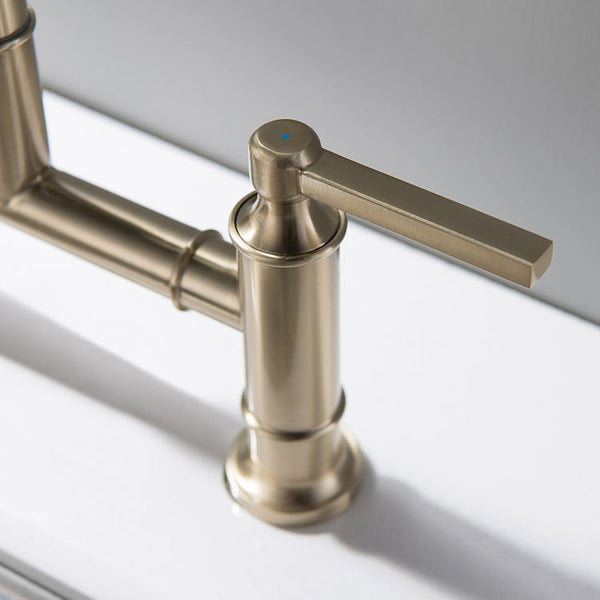 European Style Full Brass Golden Basin Faucet
