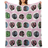 Famous Monsters Blanket Gift-ready Throw Blanket