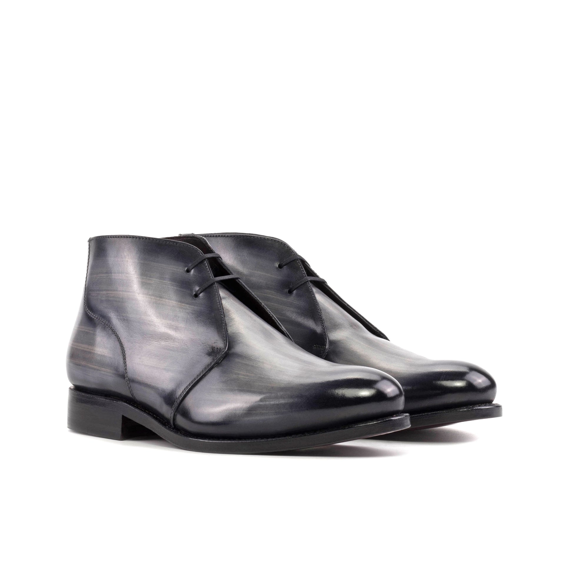 Cadenzia - Patina leather chukka boots