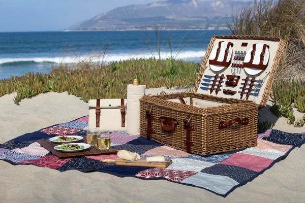 Charleston Picnic Basket for 4 Picnic Time Family of Brands