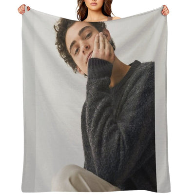 Joshua Bassett Sweet Sustainable Throw Blanket