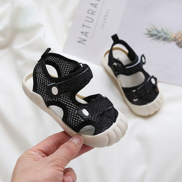 Brand Children's Cotton Sandals Comfortable Men's and Women's Slippers Delicate Baby Garden Shoes Beach Shoes Little Girl Shoes