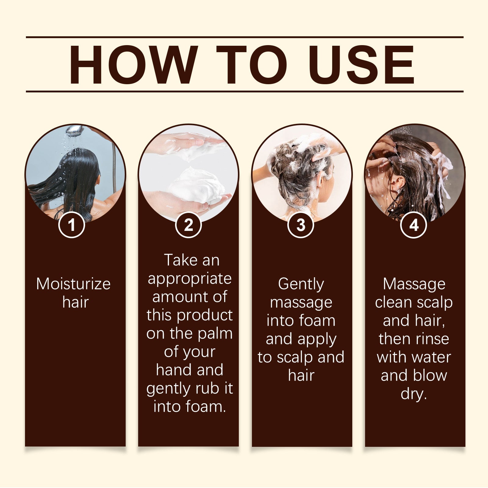 Collagen Volumizing Shampoo Gently And Deeply Nourishes And Repairs Clean, Smooth And Frizzy Hair