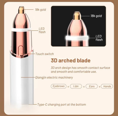 BrowSmooth 2-in-1 Facial Trimmer