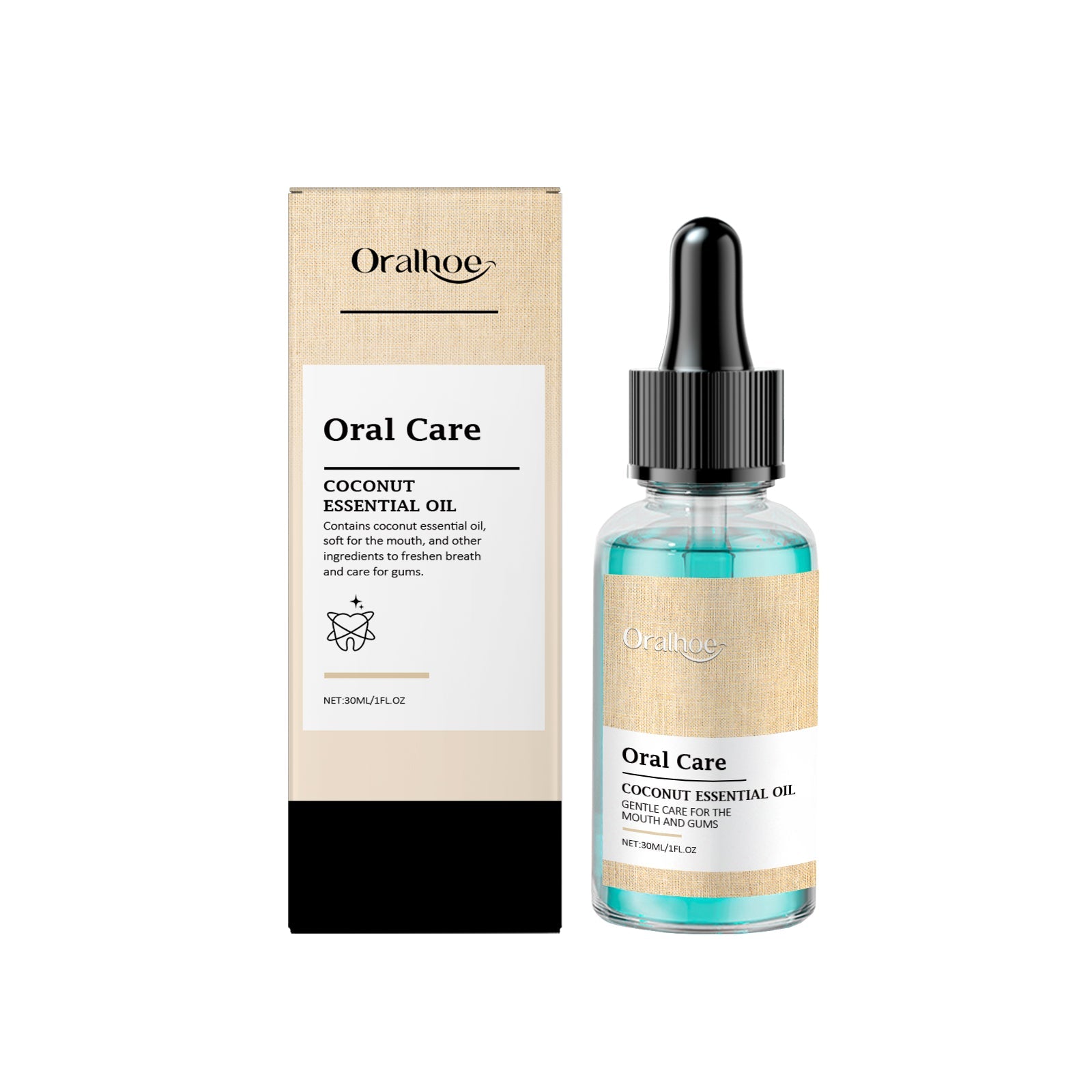 Oral Coconut Mouthwash Gently Protects Gums, Cleans Mouth Stains And Freshens Breath