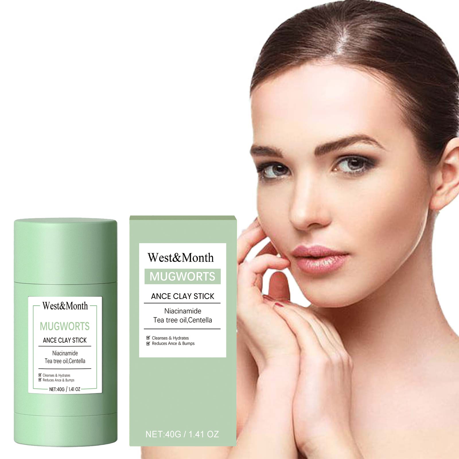 Blackhead Cleansing Mud Mask Cleans Blackhead Skin Oil, Tightens Pores, Cleans And Moisturizes Skin