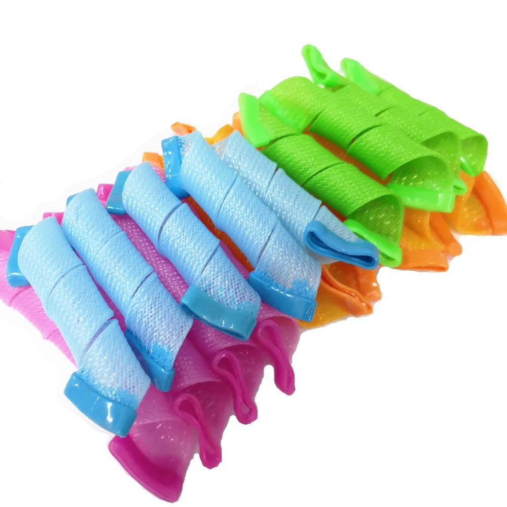 18pcs Hair Rollers Snail Rolls Styling Curler Tools, Easy At Home DIY Natural Way Magic Roller Magic Curler