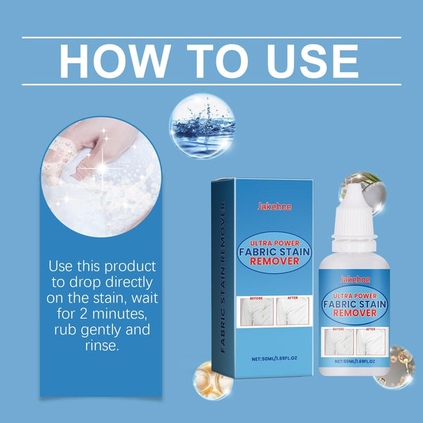 All-In-One Fabric Stain Remover Protects Clothing, Cleans Oil Stains And Gently Cleans Stubborn Stains