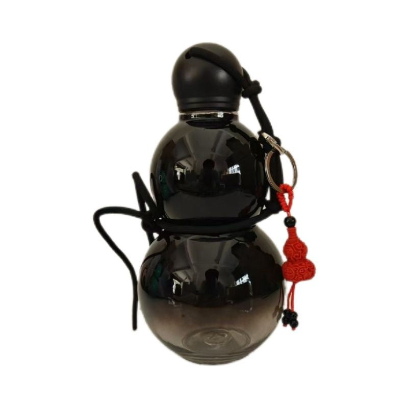 New plastic sports water cup Internet celebrity gourd kettle space cup boys and girls water cup large capacity