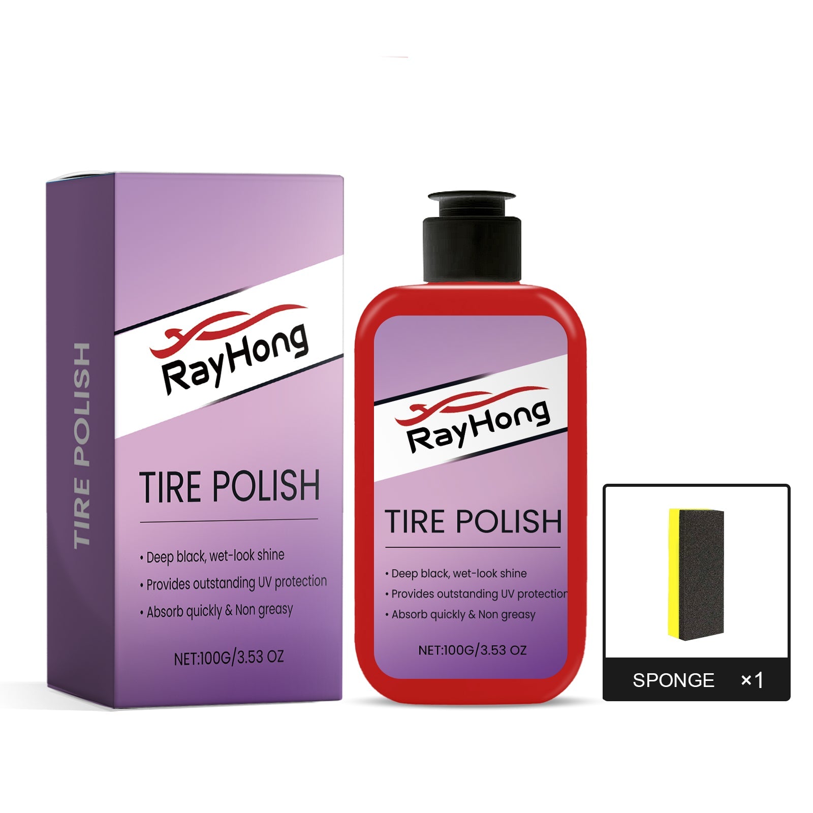 Automobile Tire Polishing Paste, Tire Cleaning, Rust Removal, Polishing, Brightening And Anti-Stain Wheel Retreading Paste