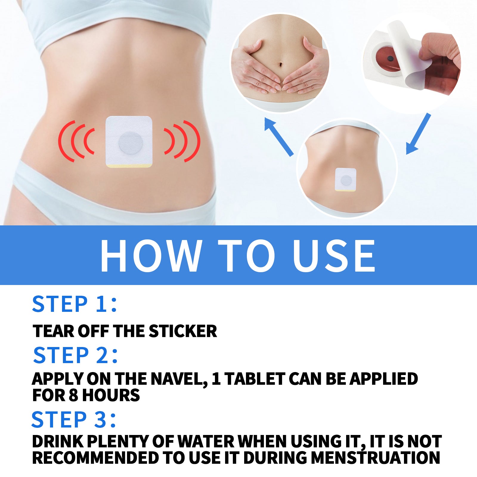 Herbal Slimming Navel Stick, Toning Beauty Body Firming Body Shaping Stick