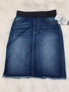 Karen Kane Denim Mini Skirt, Size 2 - 2/Blue