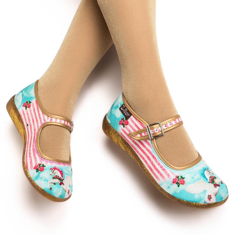 Hot Chocolate Design Corcel Mary Jane Flat - Size 9 & 12