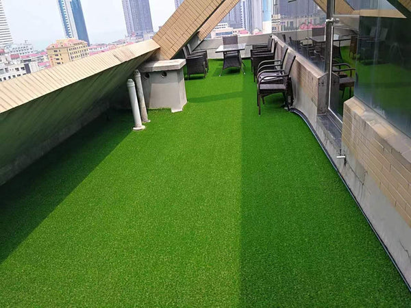 3FTX5FT Outdoor Artificial Grass Runway Blanket, Thick and Realistic Fake Grass Roll Decoration 1.38 