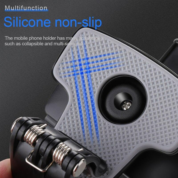 360 Degrees Car Phone Holder Universal Smartphone Stands Car Rack Dashboard Support for Auto Grip Mobile Phone Fixed Bracket