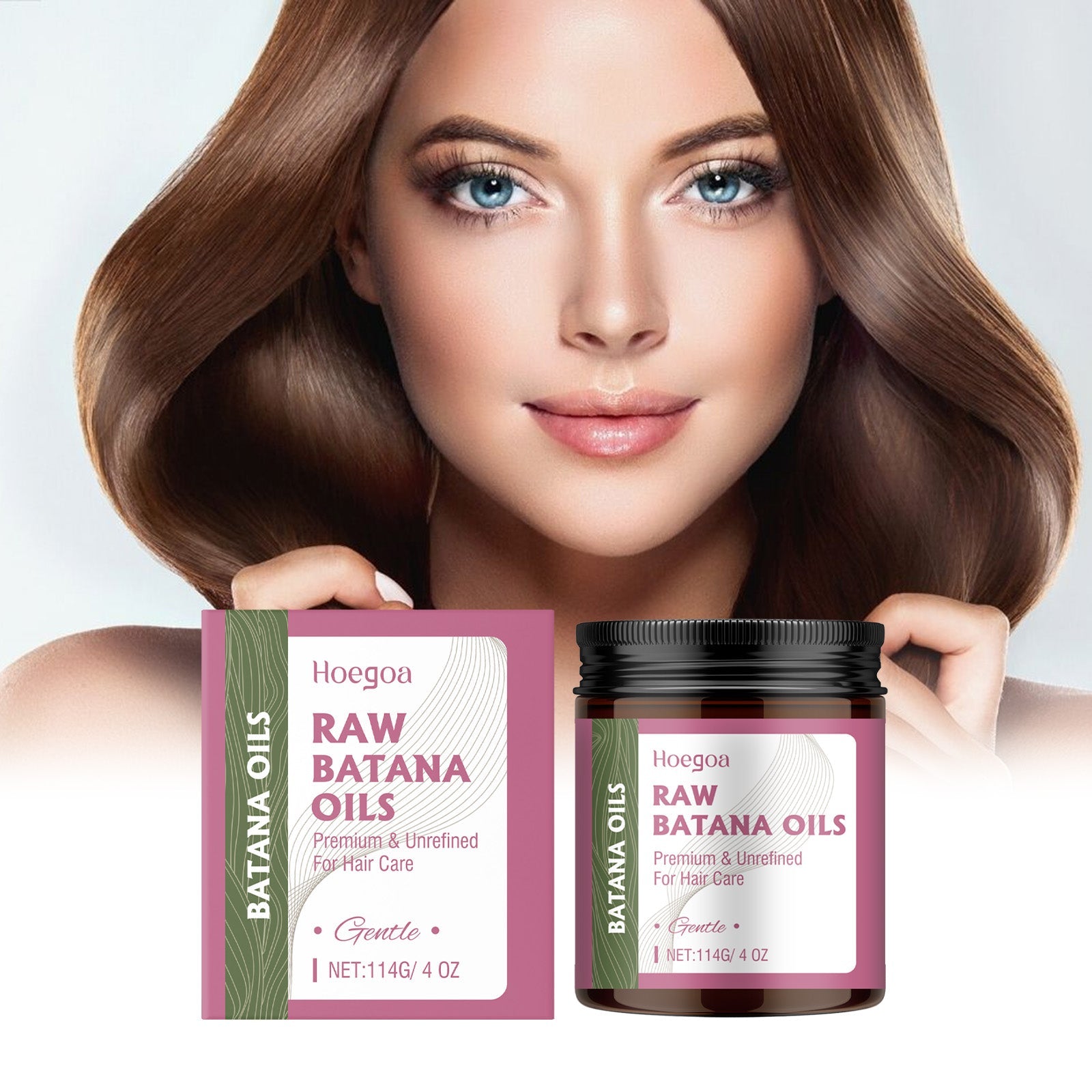 Batana Hair Care Oil Softens Hair Care Oil Plant Gentle Essence Nourishes And Nourishes Hair