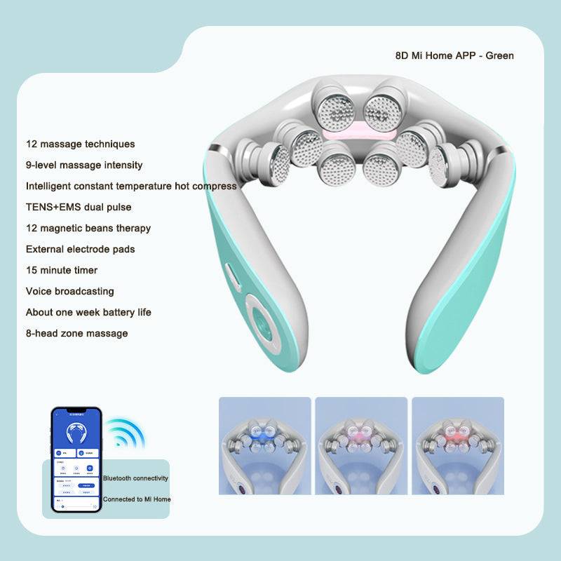 Cervical massager intelligent neck protection device neck massager, electric neck massager