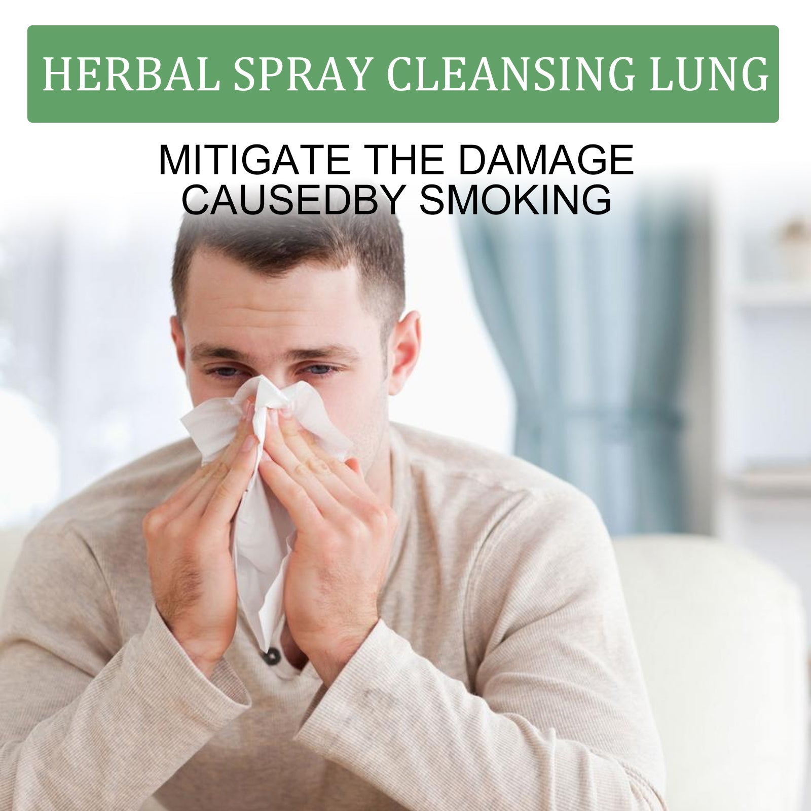 Herbal Spray Cleansing Lung, Nasal Clean Relief And Repair Nasal Discomfort Nasal Cleaning Body Care Nose Ring