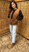Vintage Suede Vest
