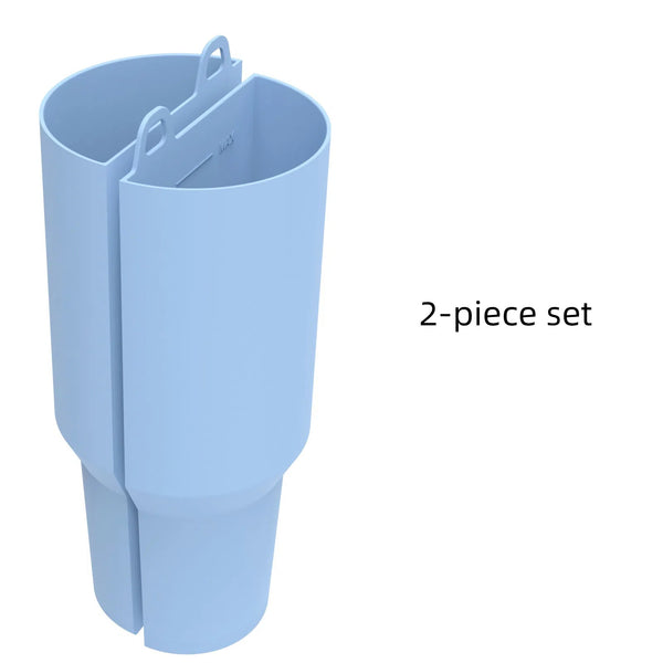 2-in-1 lined double drinking cup inner liner silicone 40oz special