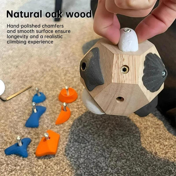 Handmade Boulder: Climbing Support, Strength Building, Exact Decor, Gift