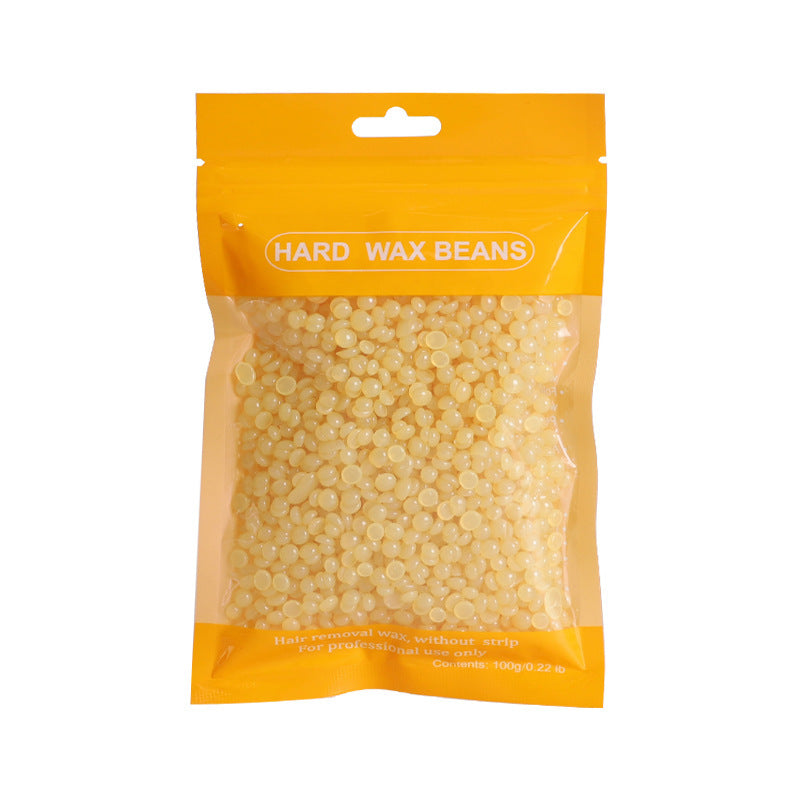 10pcs Hair Removal Hard Wax Beans, 100g Bag, Suitable for Bikini, Underarms, and Full Body, Hot Wax Depilation