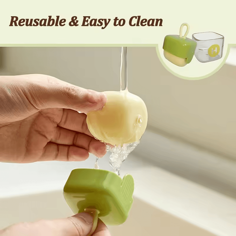 Small square adhesive roller washable adhesive for household use