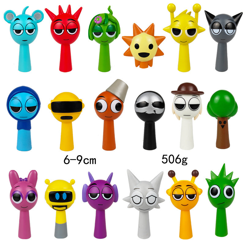 Rhythm Box Hand Office Boy Depler Simon Jevin Music Game Peripheral Model Ornament