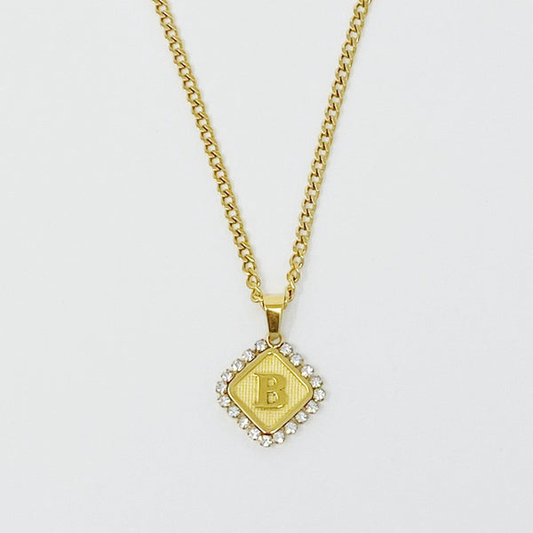 Aztec Delight Initial Necklace